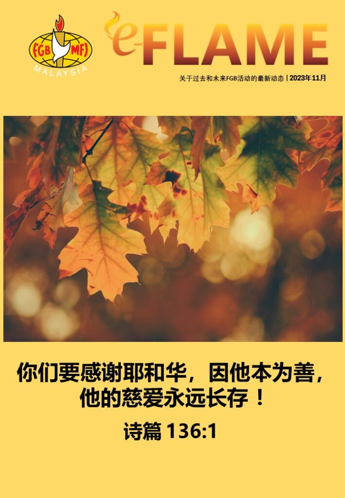 e-Flame Chinese — November 2023