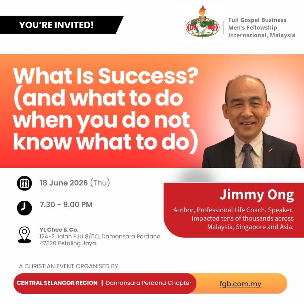 Jimmy Ong — What Is Success?